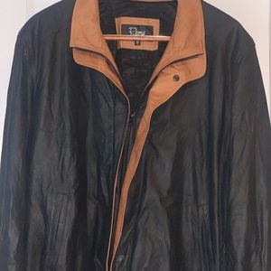 Light weight leather jacket